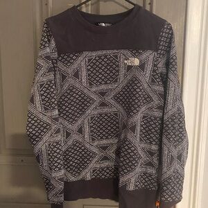 The North Face Geometric Black Sweater